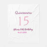 Hadas rosadas 15 años simple moder quinceanera