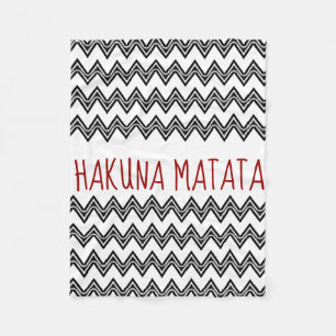 MANTA POLAR HAKUNA MATATA