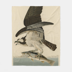 Manta Polar Halcón de pescado, Osprey, de los pájaros estadoun