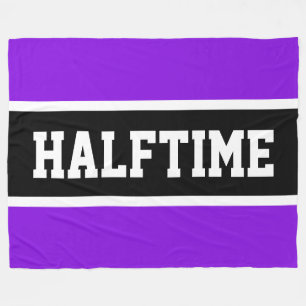 Manta Polar HALFTIME Bright Sporty Purple Black Stripes