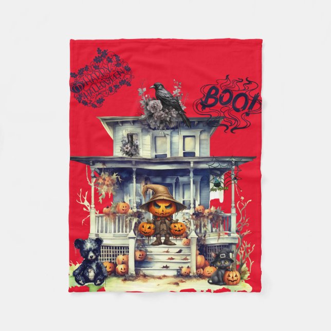 Manta Polar Halloween (Anverso)