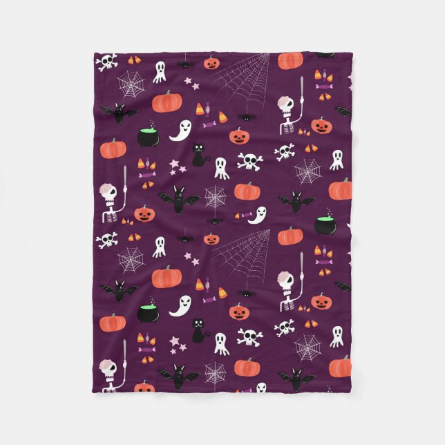 Manta Polar Halloween (Anverso)
