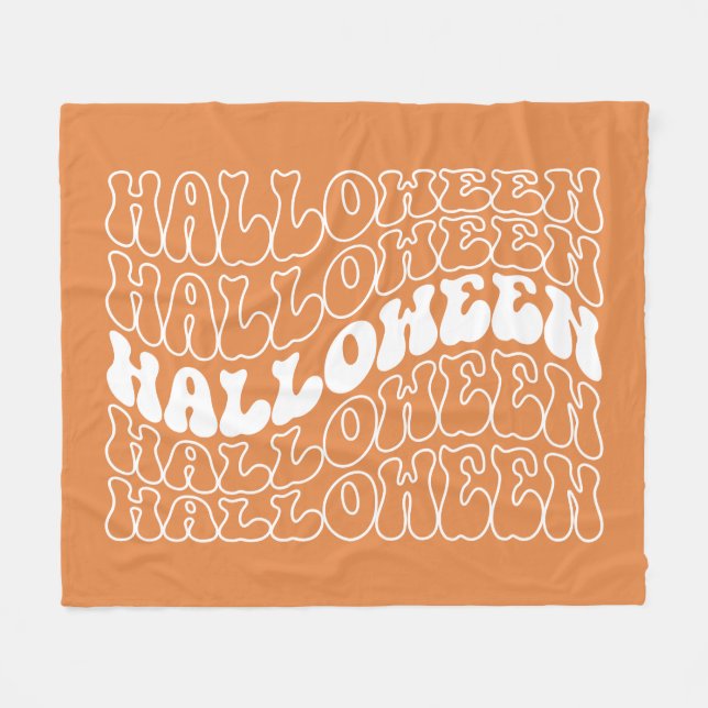 Manta Polar Halloween (Frente (Horizontal))