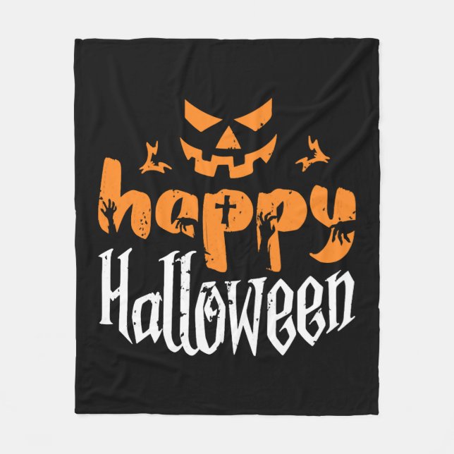 Manta Polar Halloween (Anverso)