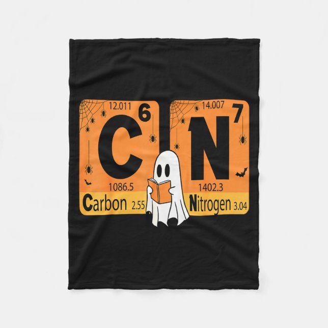 Manta Polar Halloween 67 Meme Science Chemistry Humor Periodic (Anverso)
