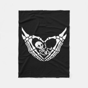 Manta Polar Halloween bebé embarazada Skeleton Spooky temporad
