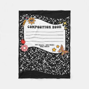 Manta Polar Halloween Composition Book Notebook Funny Teacher