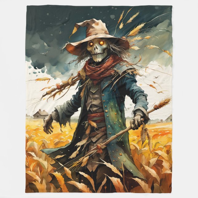 Manta Polar Halloween Creeprow Scarecrow (Anverso)