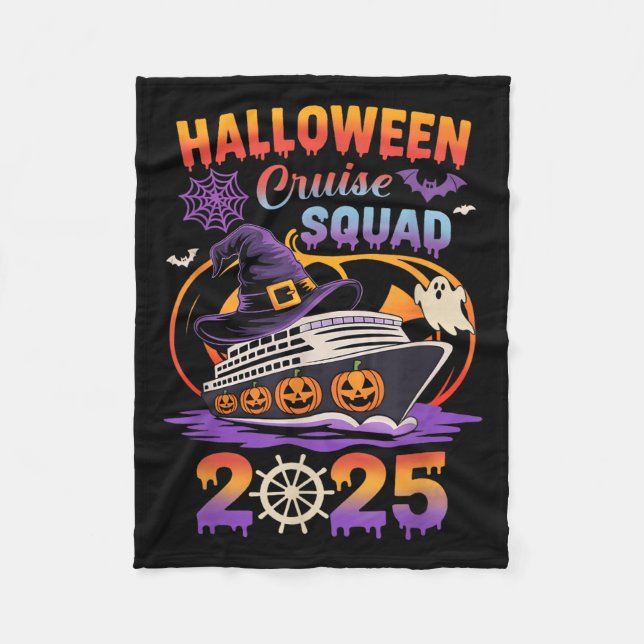 Manta Polar Halloween Cruise Squad 2025 Matching Cruising Crew (Anverso)