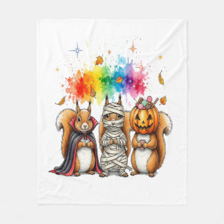 Manta Polar Halloween Cute Squirrels Costume