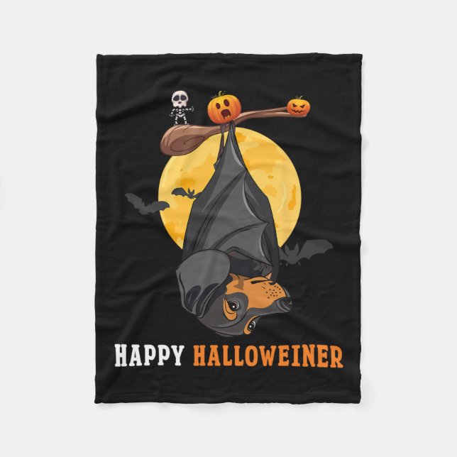 Manta Polar Halloween De Calabaza Para Mujeres Y Campeones; Pe (Anverso)