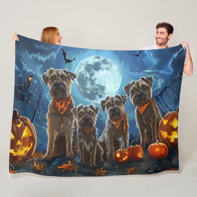 Manta Polar Halloween de la Bahía de Chesapeake Terrier (In situ)