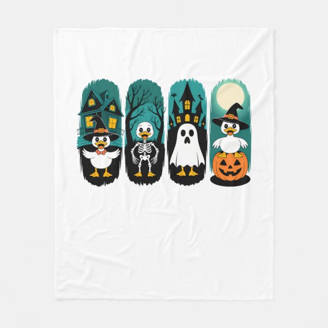Manta Polar Halloween de temporada de fantasía (Anverso)