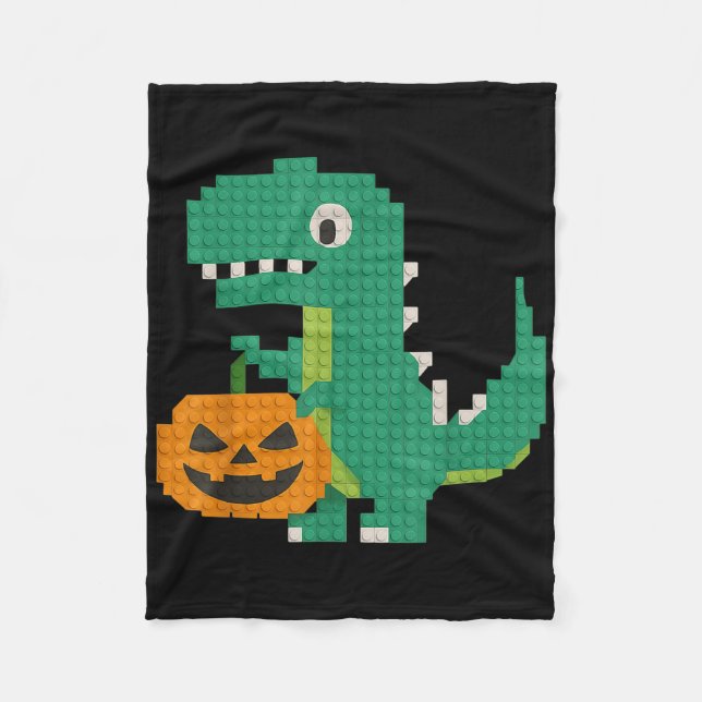 Manta Polar Halloween Dinosaur Pumpkin Master Builder Block Br (Anverso)