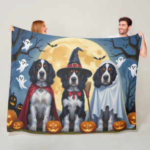 Manta Polar Halloween es divertido para los perros que se prep