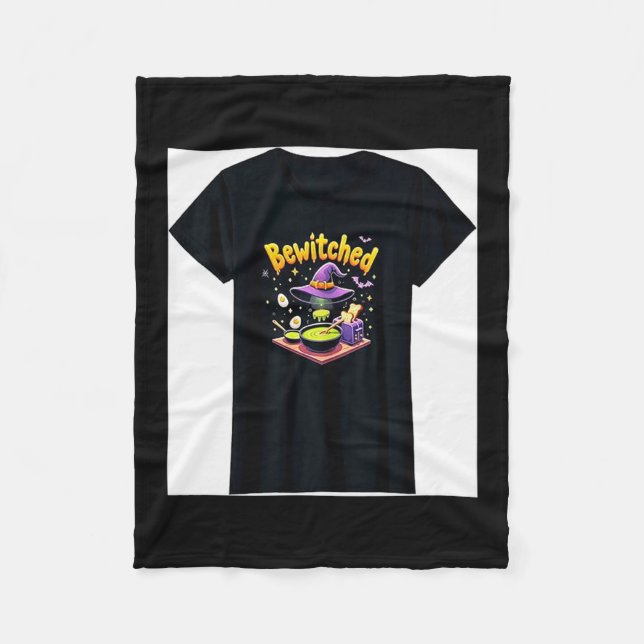 Manta Polar Halloween Family Home Bewitched Breakfast Maker  (Anverso)