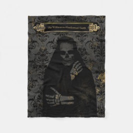 Manta Polar Halloween | Fleece Blanket | Grim Reaper