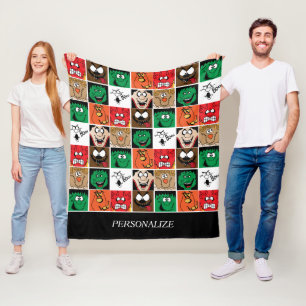 Manta Polar Halloween Fun Faces