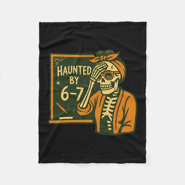 Manta Polar Halloween Haunted 67 Six Seven Meme 1 (14)  (Anverso)