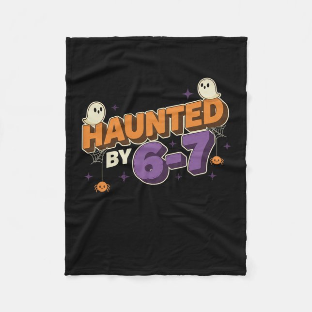 Manta Polar Halloween Haunted 67 Six Seven Meme 1 (18)  (Anverso)