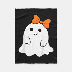 Manta Polar Halloween, niño Fantasma De Halloween Con Un Hallo