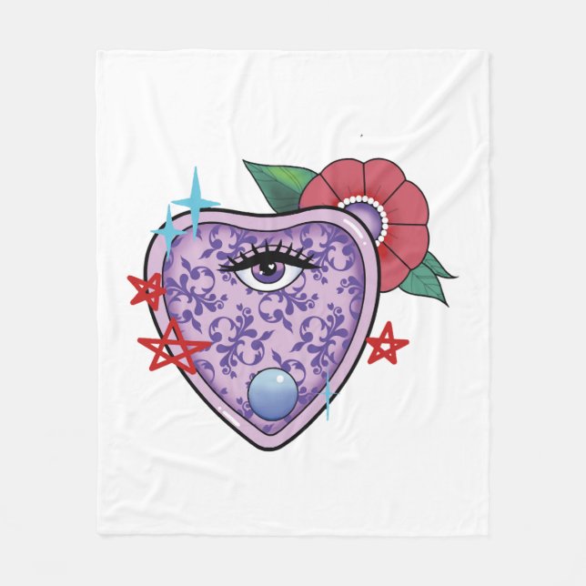 Manta Polar Halloween ocular (Anverso)