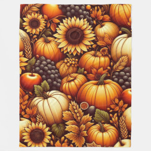 Manta Polar Halloween/otoño/otoño/otoño/calabaza