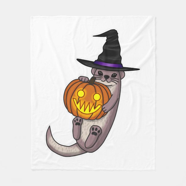 Manta Polar Halloween Otter (Anverso)