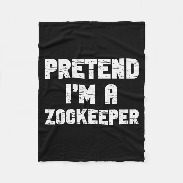 Manta Polar Halloween Pretend I'm A Zookeeper Costume Lazy Zoo (Anverso)