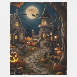 Manta Polar Halloween Pumpkin Village