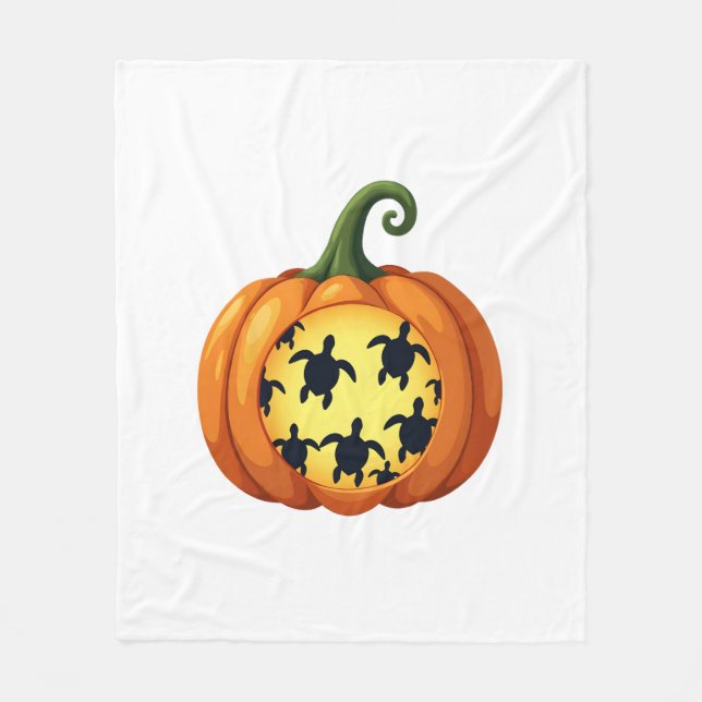 Manta Polar Halloween Shireen Calabaza Mar Halloween Costu (Anverso)