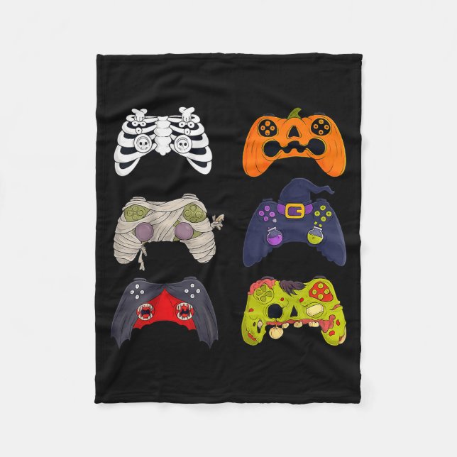 Manta Polar Halloween Skeleton Zombie Gaming Controllers  (Anverso)