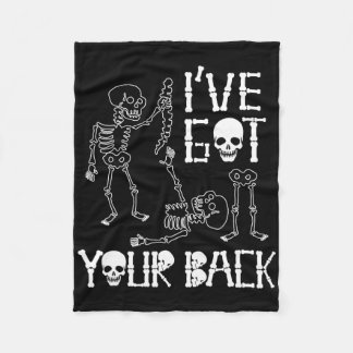 Manta Polar Halloween Skeletons Tengo Tus Ck Costume Hombres Q