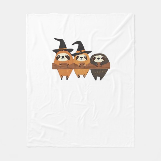 Manta Polar Halloween Sloth Essential T-Shirt (Anverso)