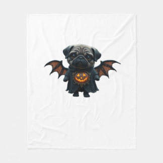 Manta Polar Halloween Spooky Pug Classic T-Shirt