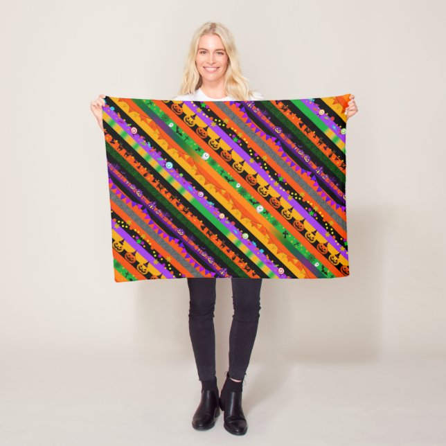 Manta Polar Halloween Striped Icons (In situ)