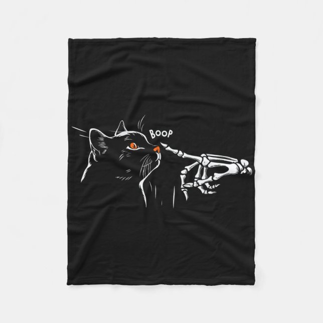 Manta Polar Halloween Techno Rave Halloween (Anverso)