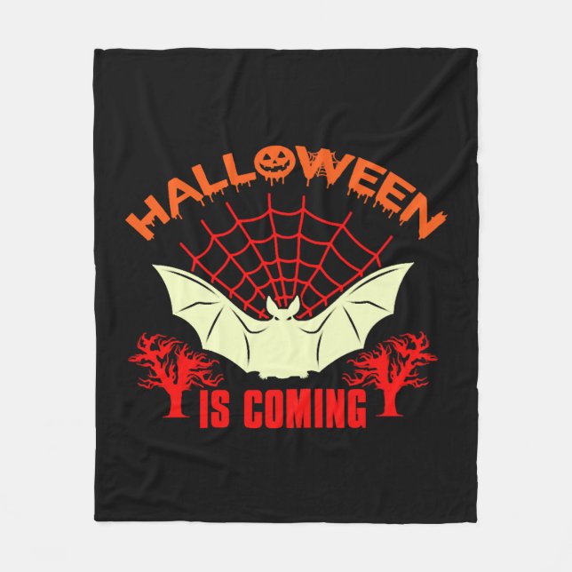 Manta Polar Halloween viene en Halloween 2021 (Anverso)