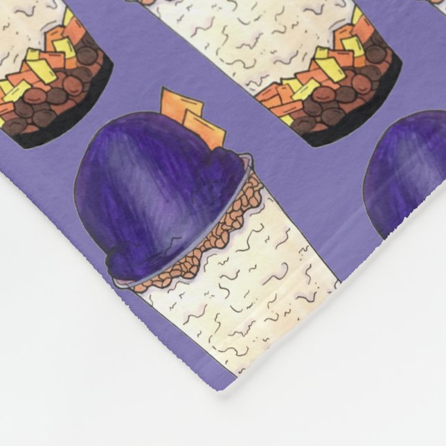 Manta Polar Halo-Halo (Haluhalo) Hielo sórdido filipino hawaia (Esquina)