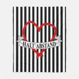 Manta Polar HALT ABSTAND mit Herz