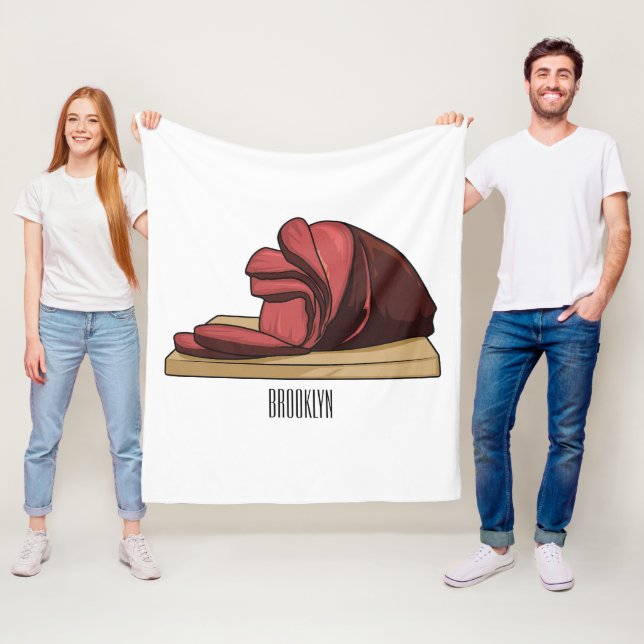 Manta Polar Ham personalizado ilustracion (In situ)