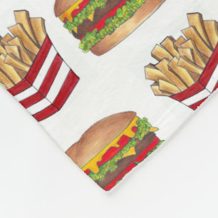 Manta Polar Hamburguesa clásica de emparejamiento de comida rá