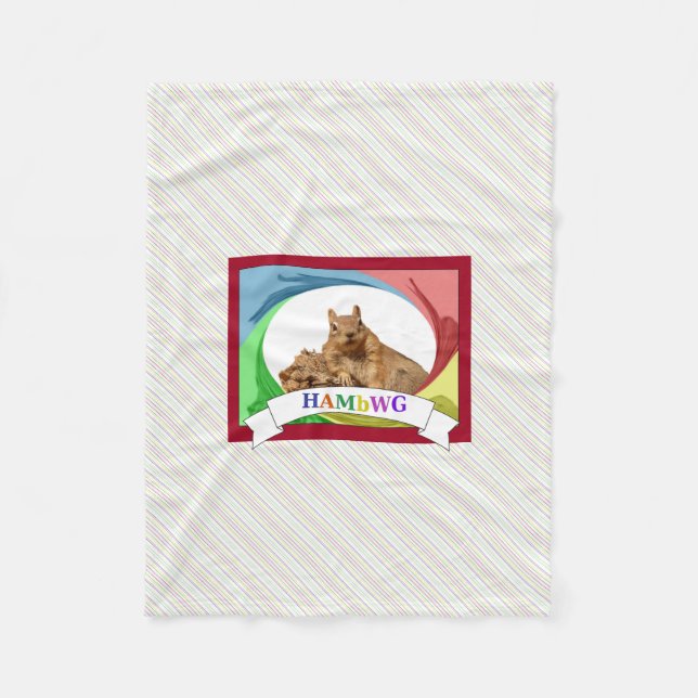 Manta Polar HAMbWG - Funda - Primario de ardilla HAM (Anverso)
