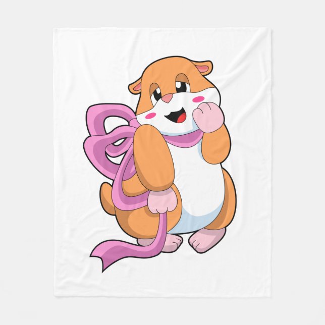 Manta Polar Hamster con cinta de opciones (Anverso)
