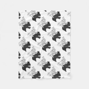 Manta Polar Hand Silhouette Rabbit