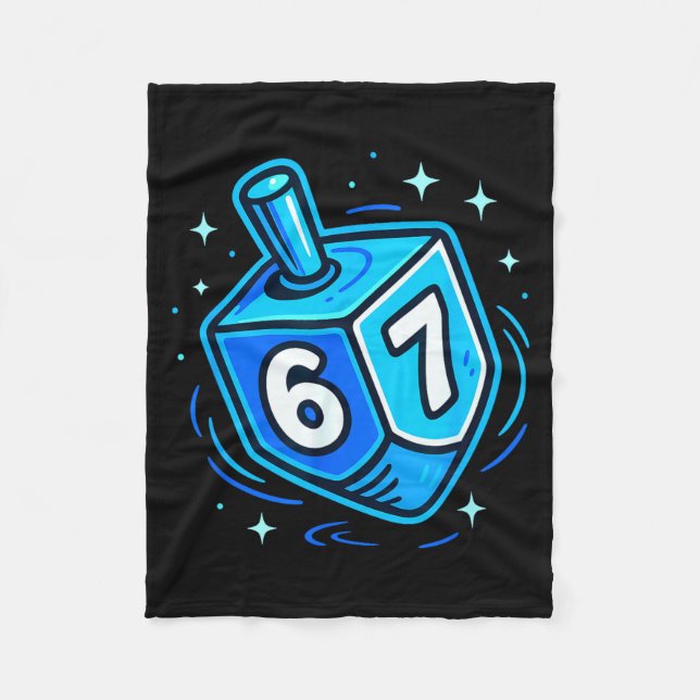 Manta Polar Hanukkah 67 Meme Chanukah Jewish Men Women Kids  (Anverso)