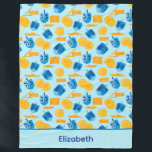 Manta Polar Hanukkah Dreidel Game Gelt Dark Blue<br><div class="desc">Hanukkah Dreidel Game Gelt Dark Blue Patrón Personalizado. Chanukah sueña de azul.</div>