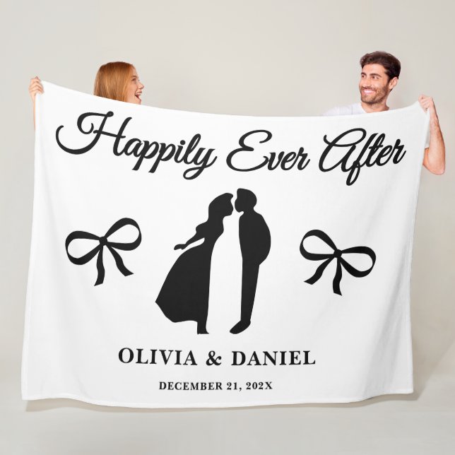 Manta Polar Happily Ever After Wedding Names & Date (In situ)