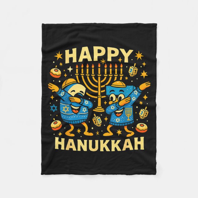 Manta Polar Happy 67 Hanukkah Funny Holiday Meme Design  (Anverso)
