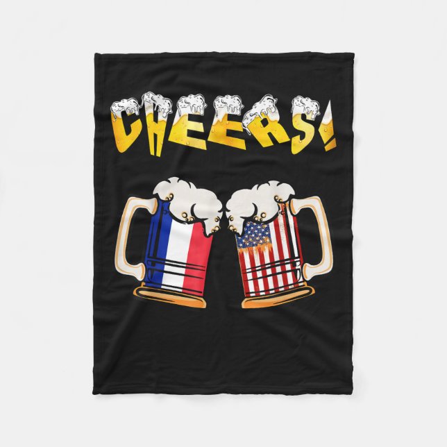 Manta Polar Happy Beer Lovers Day Cool Papa Mom Needs A Beer  (Anverso)